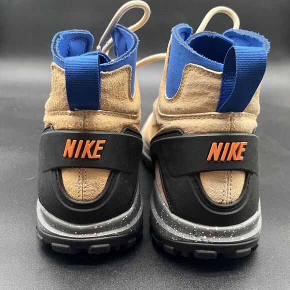 Nike Koth Ultra Mid 749484 224 Mens Shoes Boots Trainers Leather Brown Size 8 41 - Picture 8 of 12